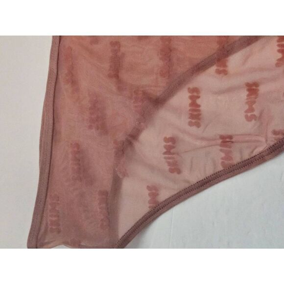 Skims flocked logo panty Nwt - Picture 9 of 10